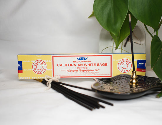 Satya Incense California White Sage Sticks